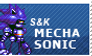 Mecha Sonic Animated Stamp