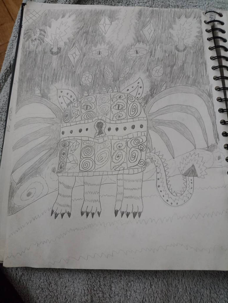 Monster Chest by Velentrementh on DeviantArt