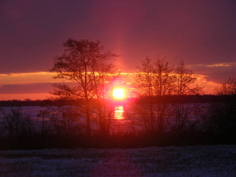 Sunset Giethoorn