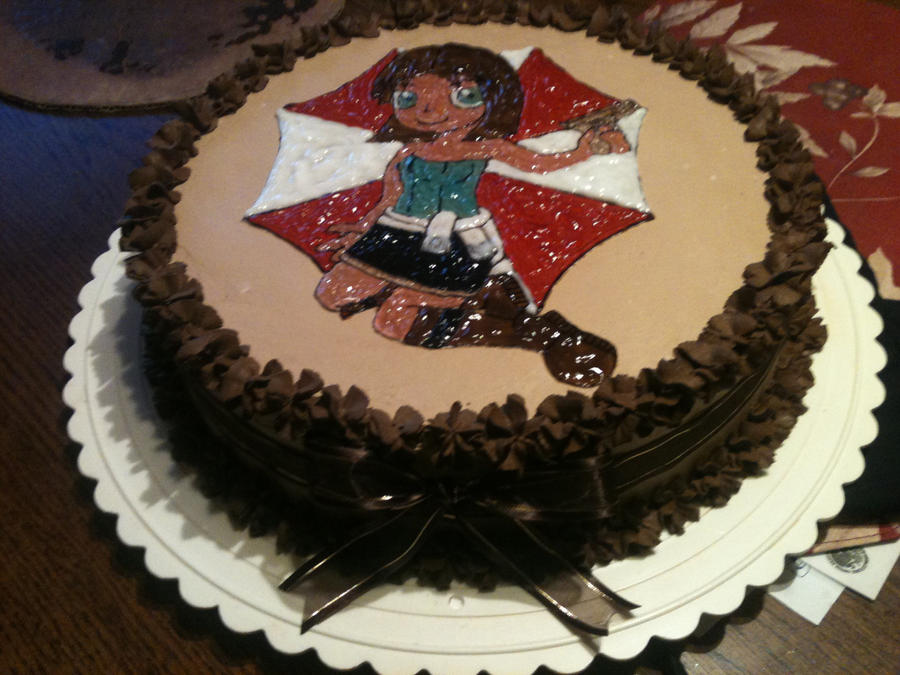 Jill Valentine cake by evilj5 on DeviantArt