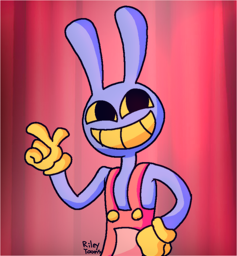 Jax The Rabbit by RileyToons on DeviantArt