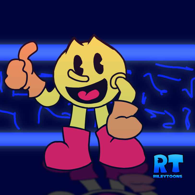 Pac-Man by AquaRabbitToons on DeviantArt