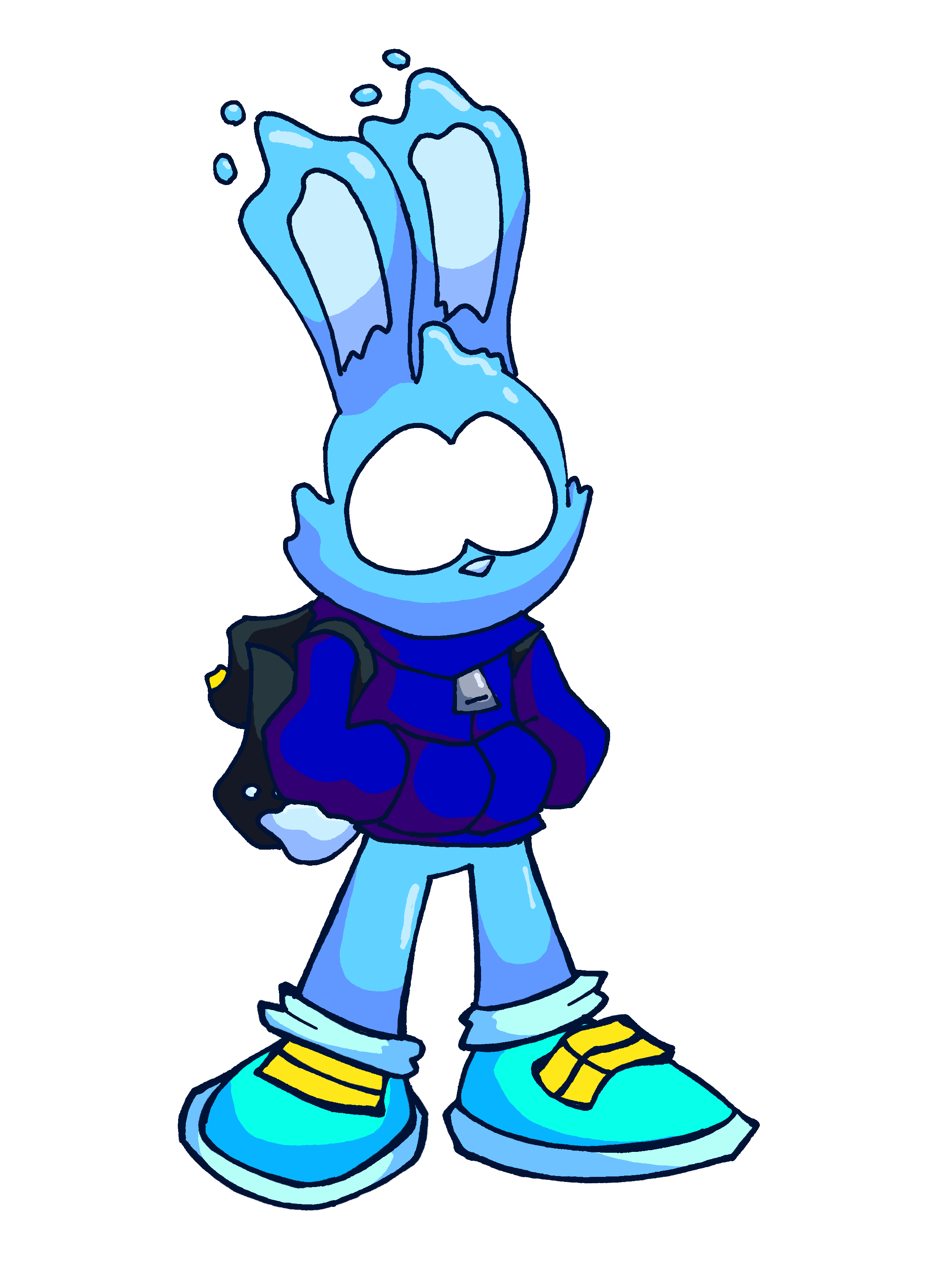 AquaRabbit by AquaRabbitToons on DeviantArt