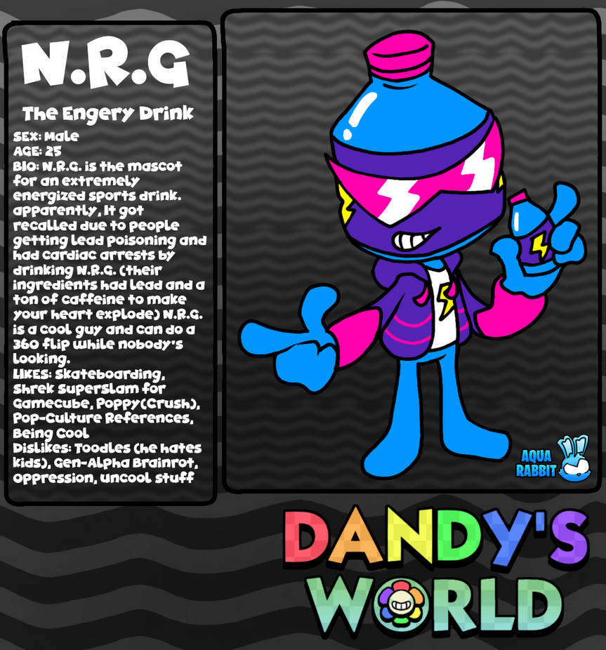 Dandy s World OC N R G By AquaRabbitToons On DeviantArt dandy-s-world-oc-n-r-g-by-aquarabbittoons-on-deviantart