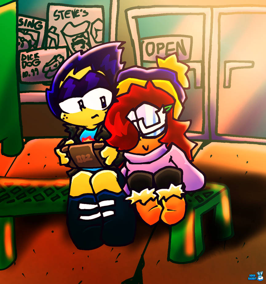 Spring Break 5 Characters Spring Break by AquaRabbitToons on DeviantArt