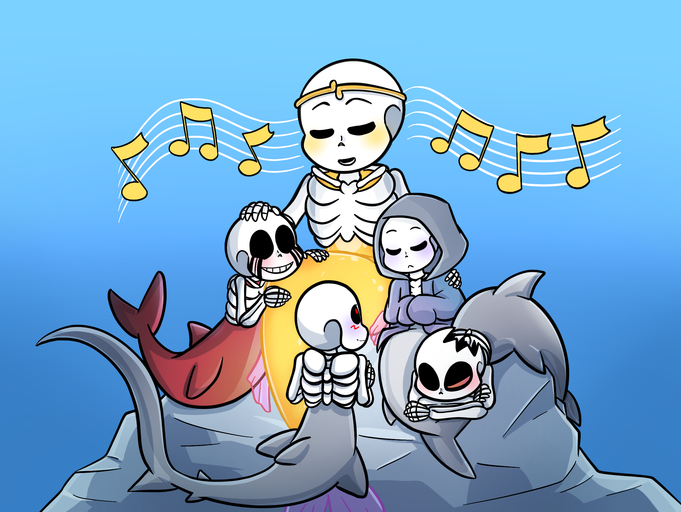 Surrealism (Nightmare Sans) by AquaMarine1199 on DeviantArt