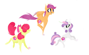 Not such smol ponies now