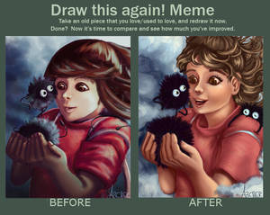 Draw This Again Meme! by ArcherKasai