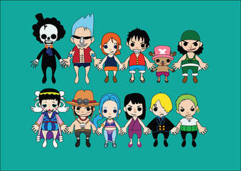 One Piece stickers version 2