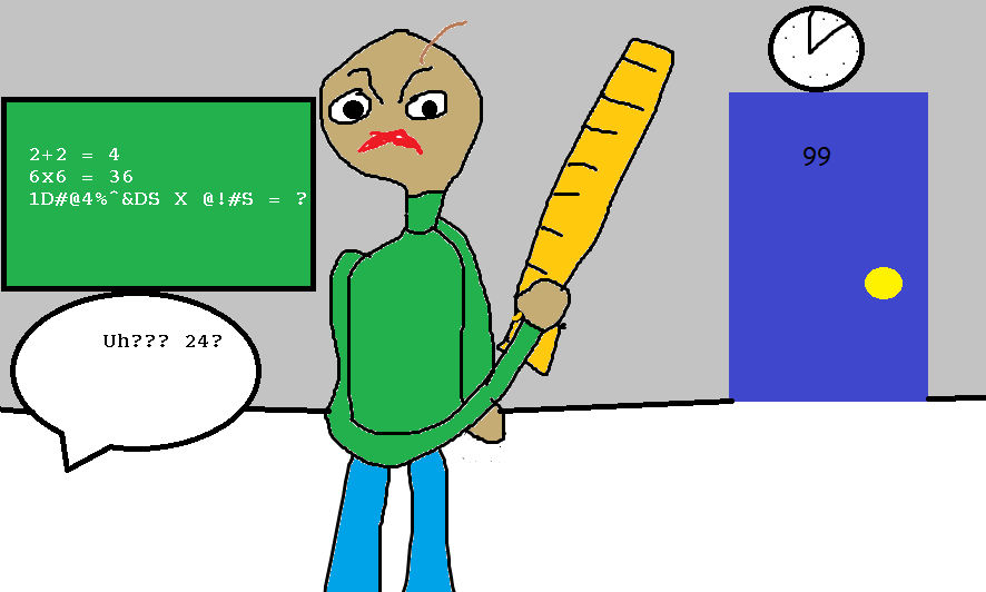 Angry Baldi Math Question Angry Baldi by Baldifan123224 on DeviantArt