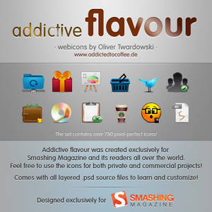 addictive flavour iconset