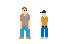 Me and my Twin Pixelstyle