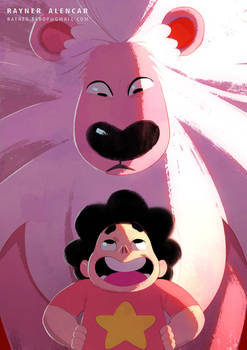 Steven and Lion