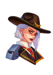 Overatch ashe