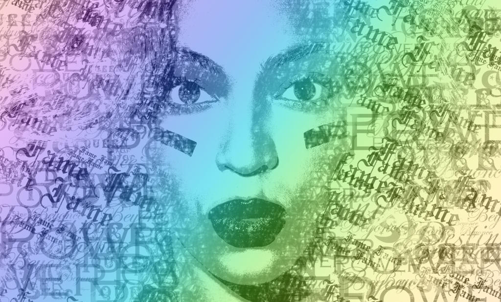 Beyonce Typography Project by tristin18 on DeviantArt