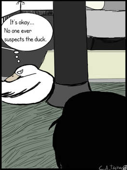 Evil Duck Cartoon