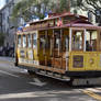 Yellow cable car