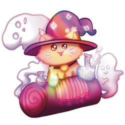 Magical Kitty Merchant by manins