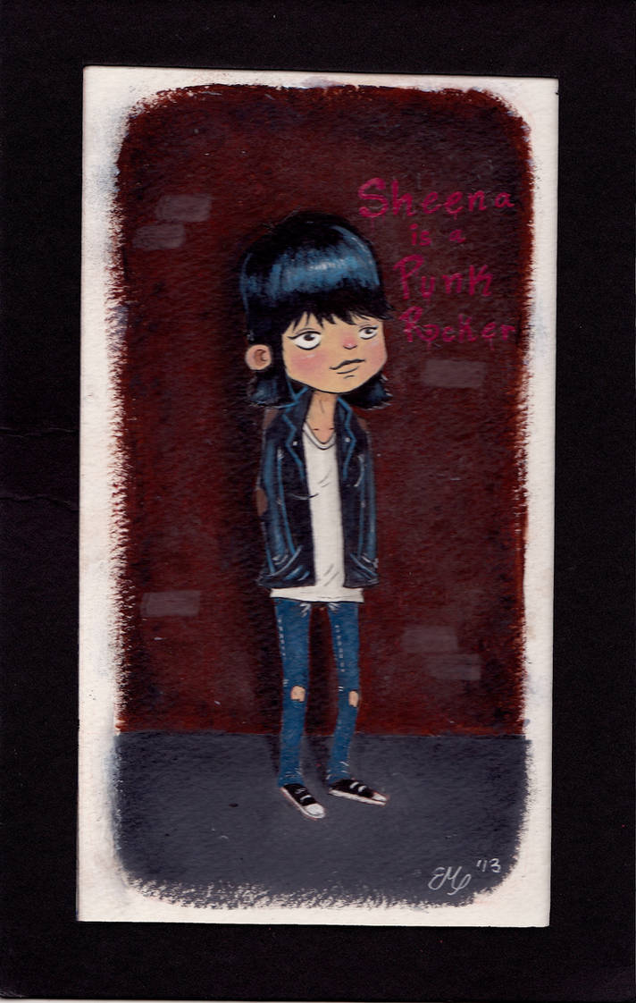 Sheena is a Punk Rocker by Erick-Martinez5