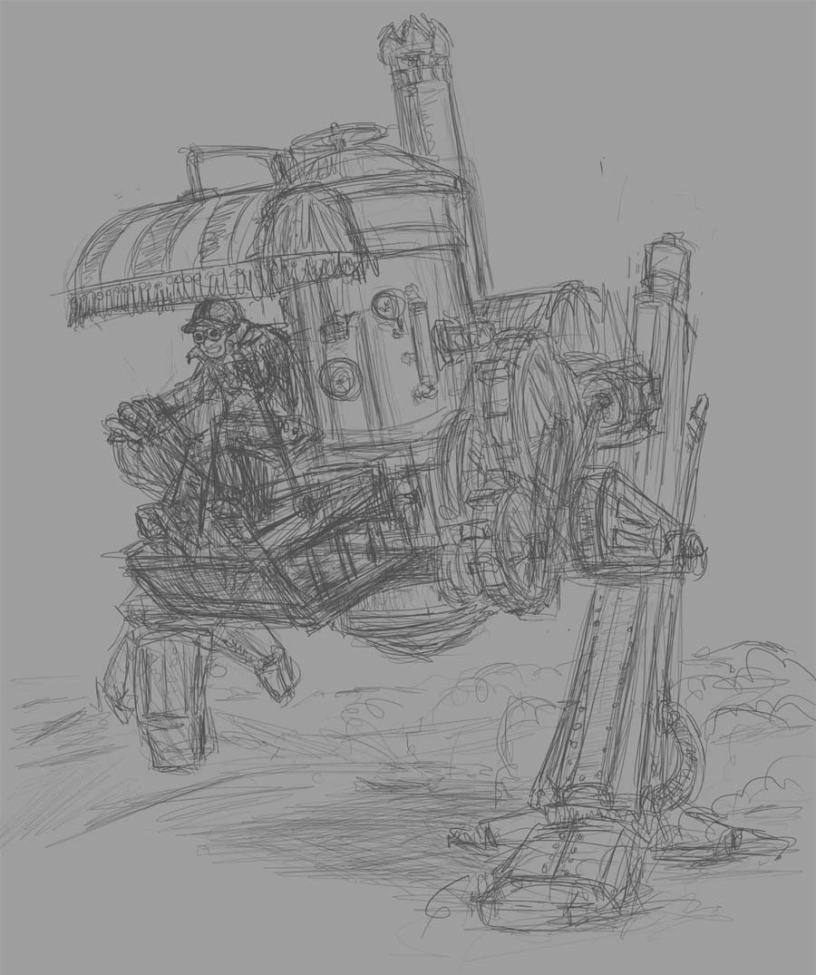 Steam Punk Sketch 1