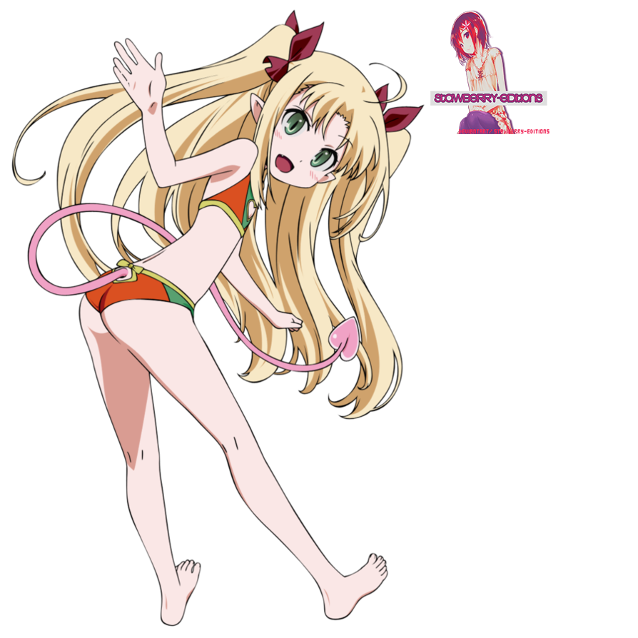 Render Astarotte No Omocha Lotte By Stawberry Editions On Deviantart