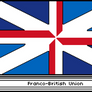 Pixel Franco-British Union Flag