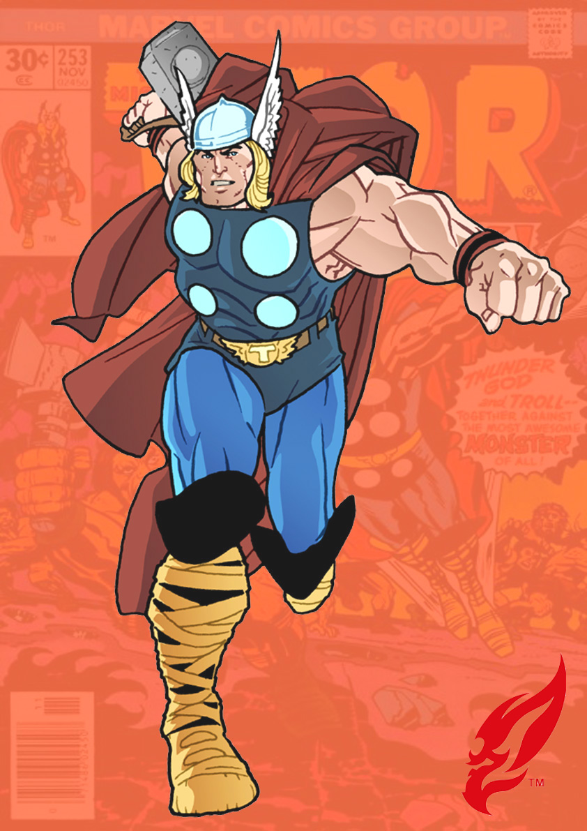 Thor God Of Thunder By Bongzberry On Deviantart