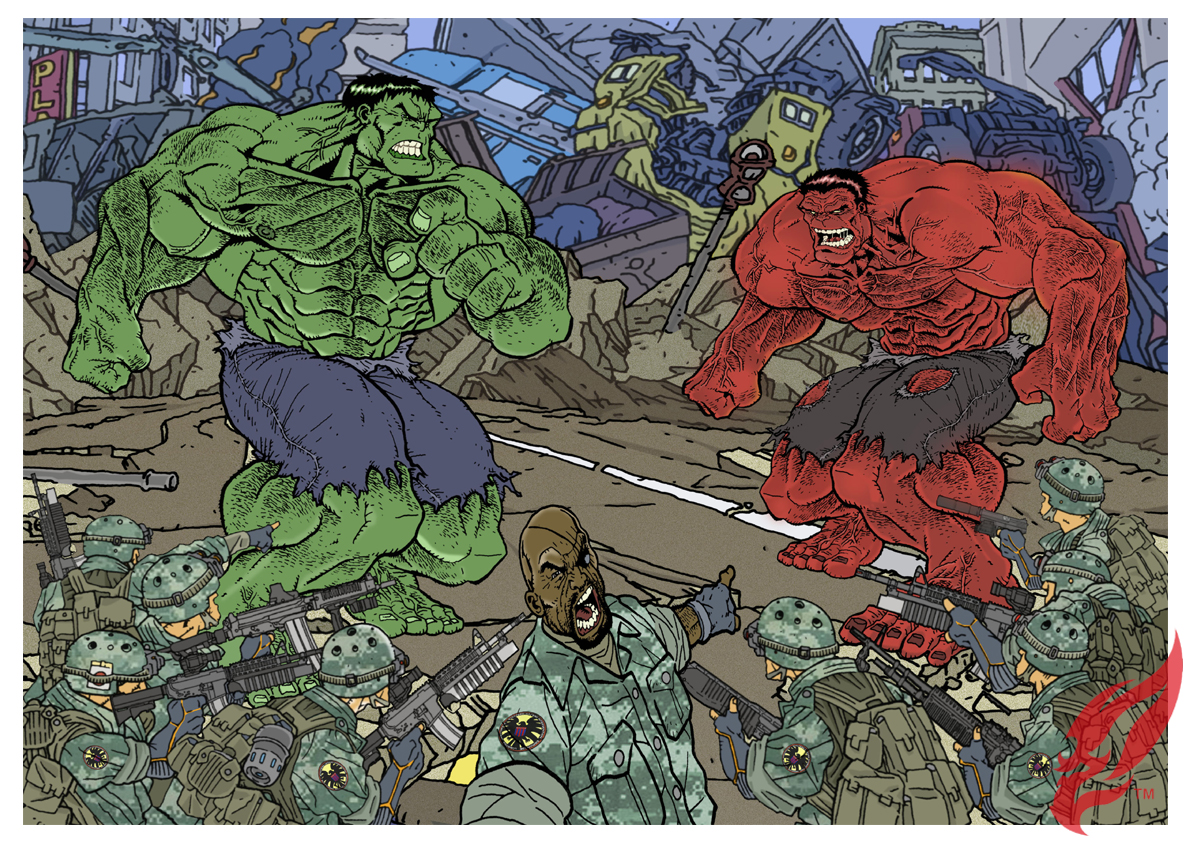 Hulk VS Hulk  Ver.01