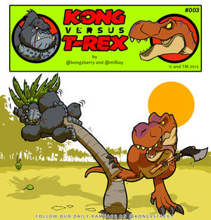 Kong VS T-Rex 003