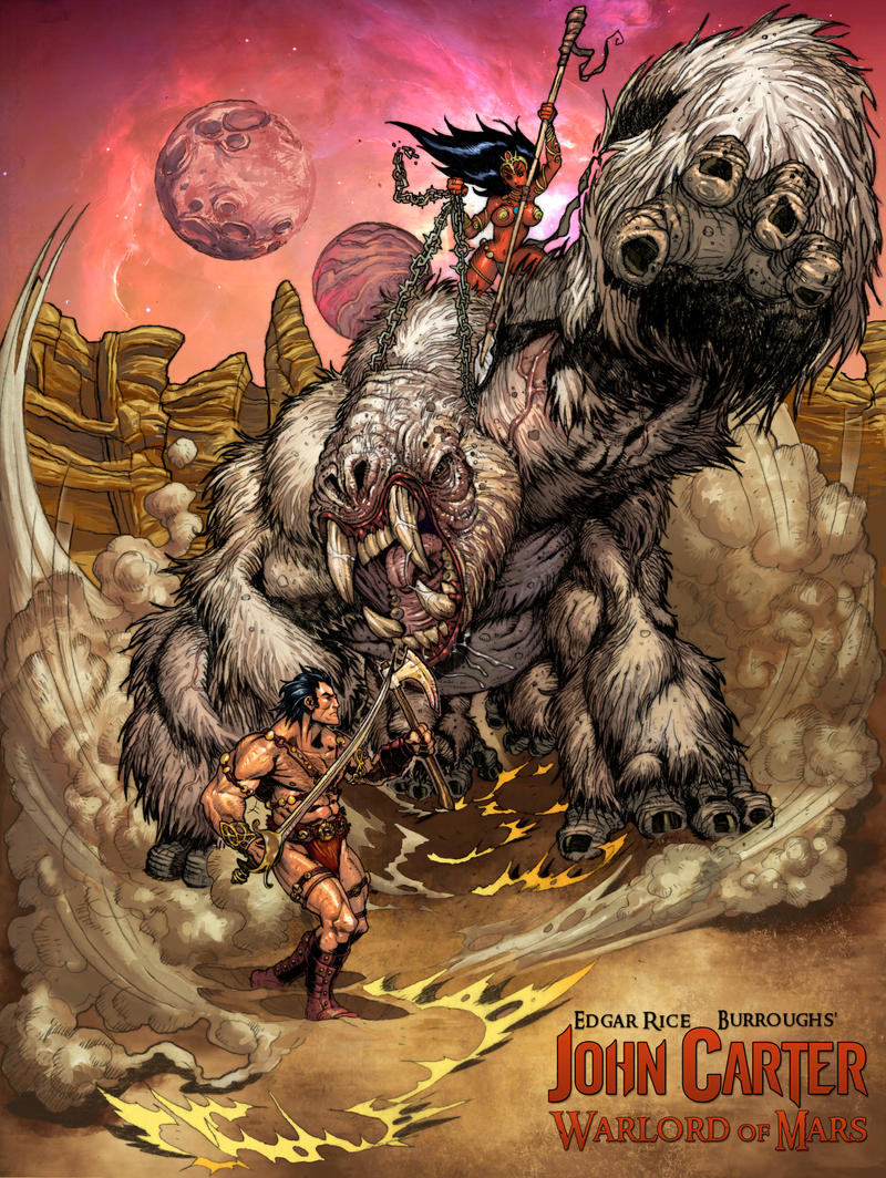 John Carter Warlord Of Mars by BongzBerry