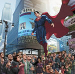 Welcome To Metropolis, Man Of Steel by BongzBerry