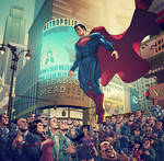 Welcome To Metropolis, Man Of Steel, REVISED. by BongzBerry