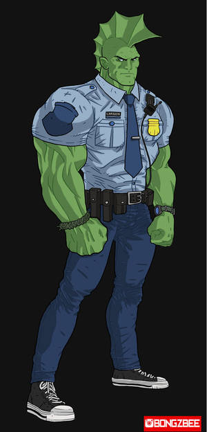 The Name's Savage, Officer Savage Dragon.