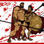 300: Leonidas and Stelios