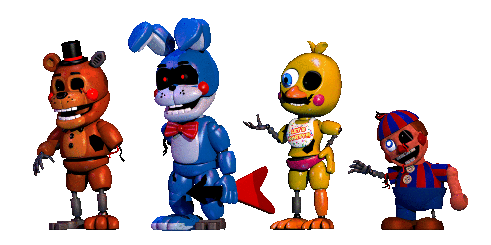 Fnaf world deals toys