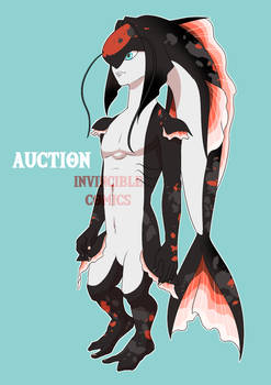 Black Pastel Koi Zora *SOLD*