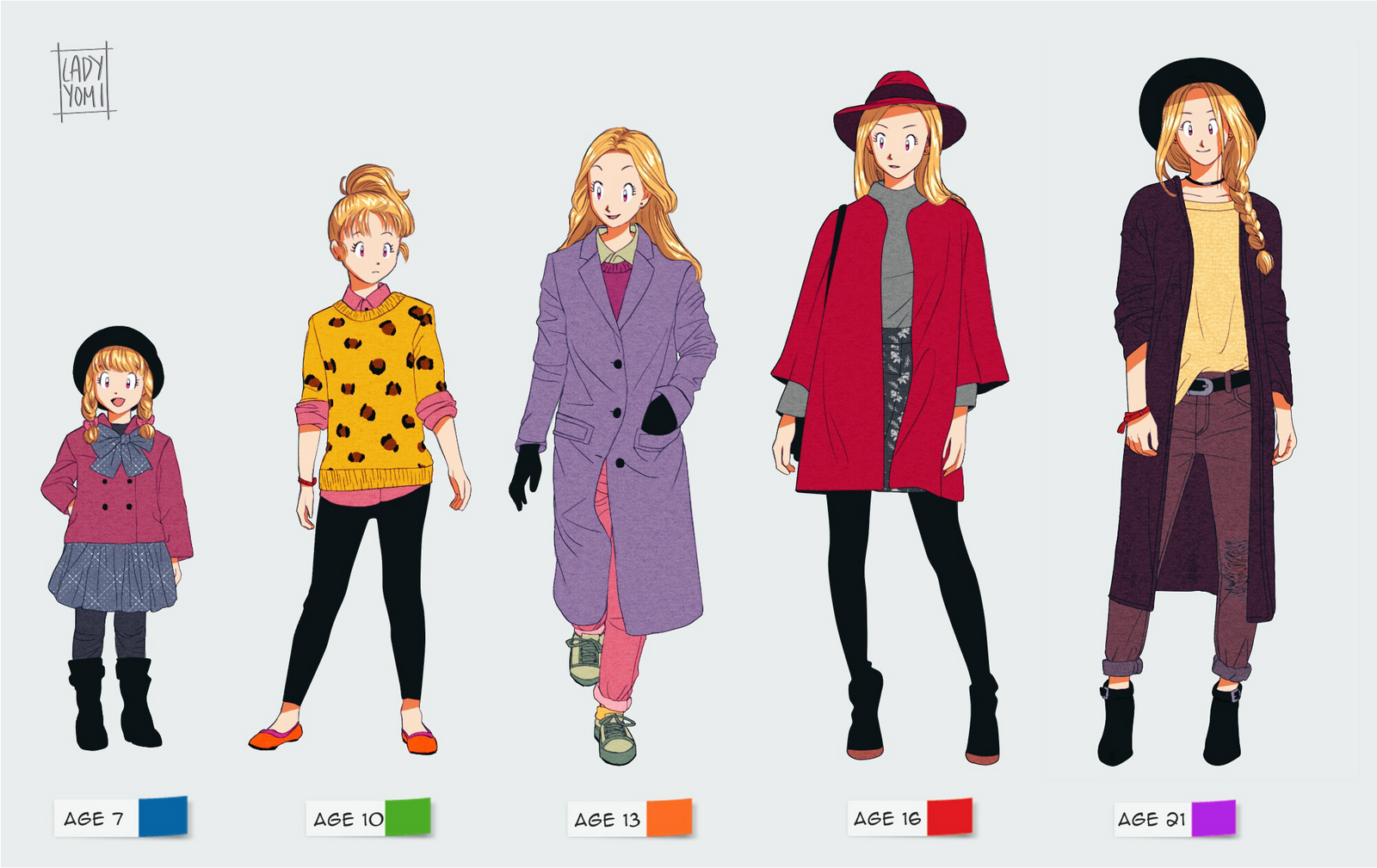 Deviantart Reference Digimon Digimon OC: April Saito -REFERENCE SHEET! by LadyYomi on DeviantArt