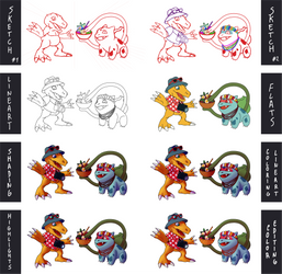 Tutorial: Pokemon/Digimon Collab| Step by Step!