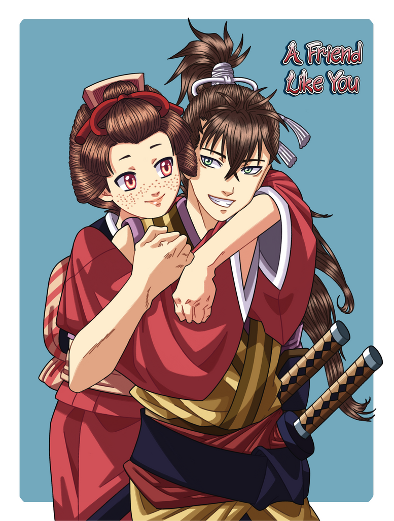 OC x Canon Week: Heisuke + Chie | Hug From Behind! by LadyYomi on ...