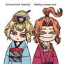 Hakuouki OC: Serious Kind + Smiling Creepy!