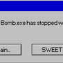 The Bomb.exe has stopped working