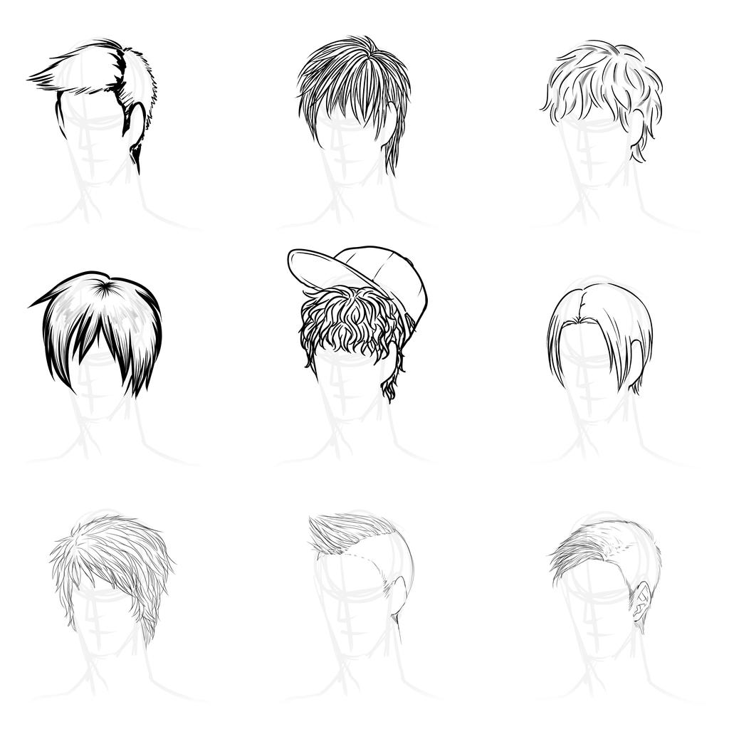 Anime Hairstyles By Gleaming4shadows On Deviantart