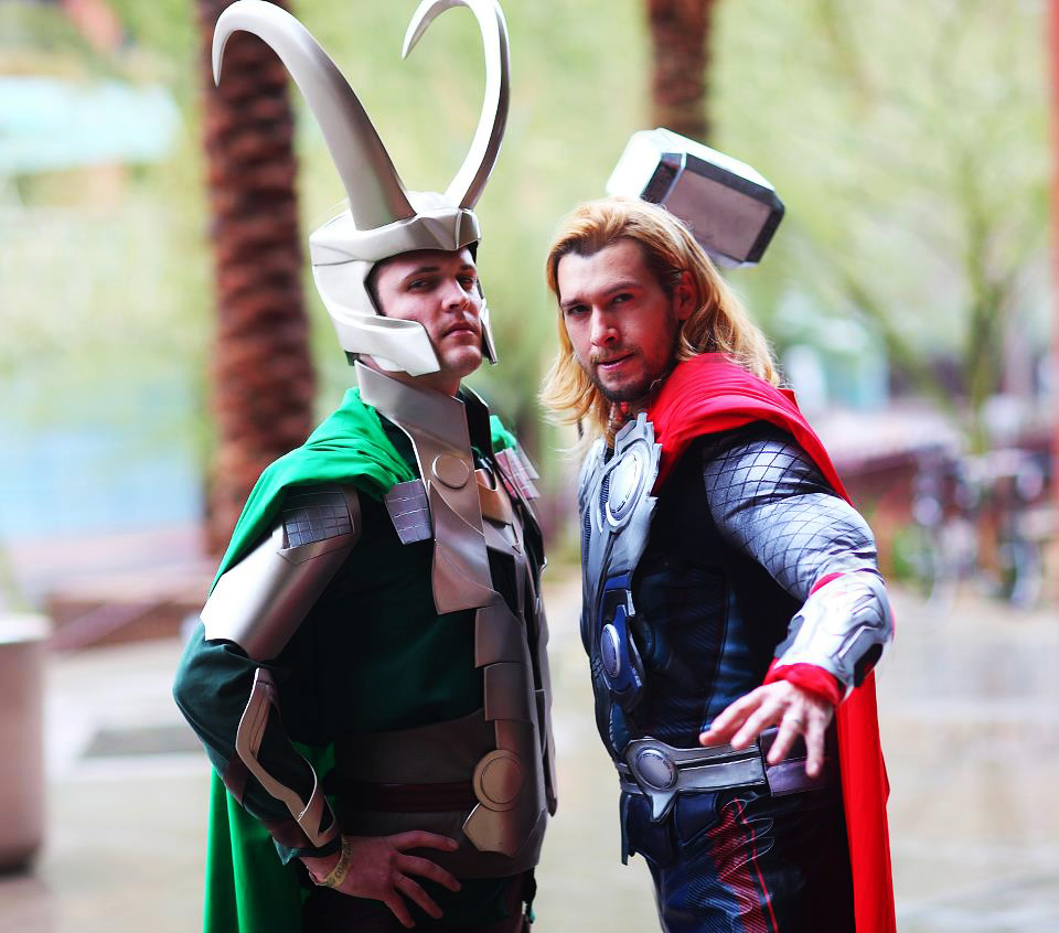 LOKI and THOR COSPLAY