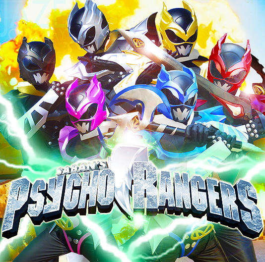 The Psycho Rangers RETURN! by captainjaze on DeviantArt