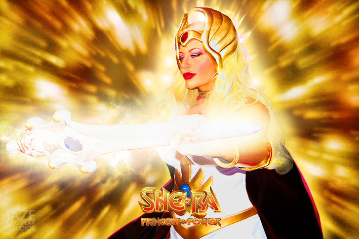 For the honor of Grayskull..I AM SHE-RA!!!