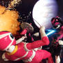 PINK RANGER VS PSYCHO PINK RANGER