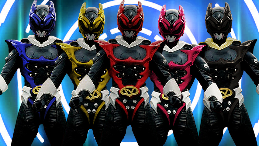 The Psycho Rangers by captainjaze on DeviantArt