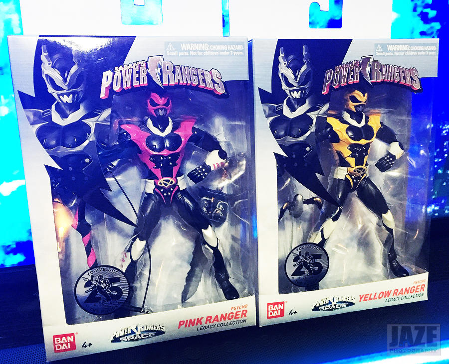 Psycho Pink and Yellow Ranger Figures by captainjaze on DeviantArt