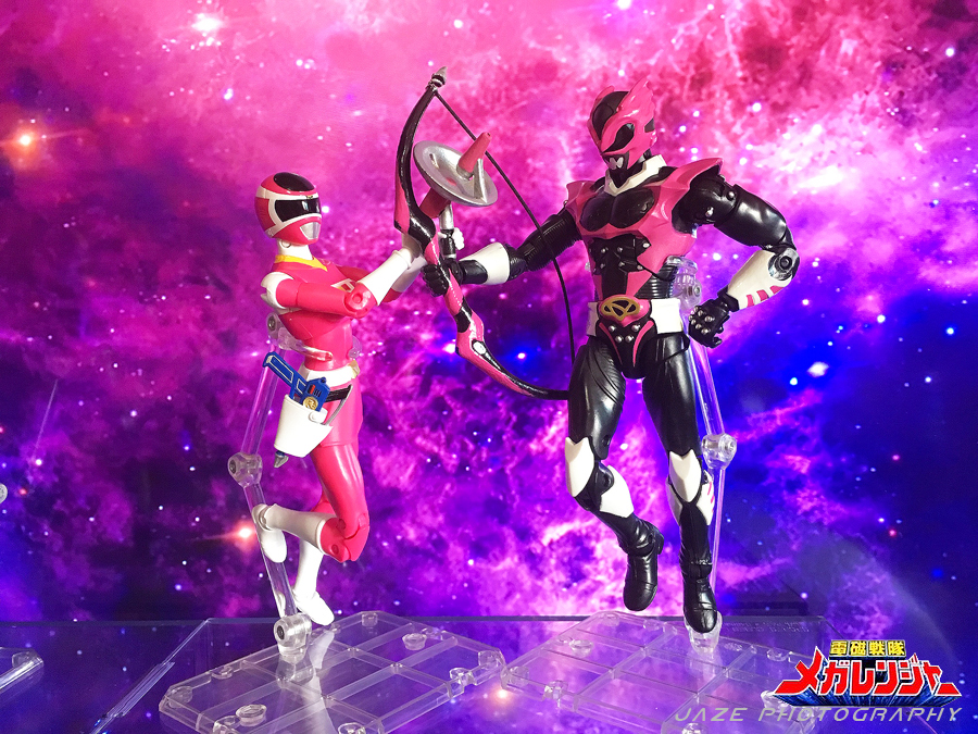 PINK RANGER VS PSYCHO PINK RANGER Figures by captainjaze on DeviantArt