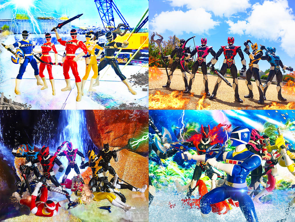 Psycho Rangers Figures V In Space Rangers by captainjaze on DeviantArt